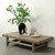 Vintage Extra Large Coffee Table 78.7"Wx39.4Dx18.5H Light Wood Tone