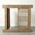 Vintage Wooden Lattice Wall Panel  48 W x 41.7 H