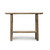 Approx. 44 Inches Long Console with Shelf Weathered Natural