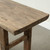 Approx. 44 Inches Long Console with Shelf Weathered Natural