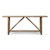 Elmwood Vintage Console Table Weathered Natural Approx. 79-87Wx15-20Dx33H