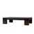 Ravello Rectangular Coffee Table-67" Distressed Black