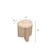 Siena Side Table- 18" Weathered Gray