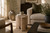 Siena Side Table- 18" Weathered Gray