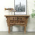 Antique  entrance table with 5 drawers 47.2x16.5x33.9H Elmwood