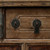 Antique  entrance table with 5 drawers 47.2x16.5x33.9H Elmwood