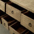 Approx. 93.3" Wide Vintage Sideboard with 10 Drawers Weathered Natural