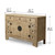 Vintage Sideboard with 2 Doors & 9 drawers Weathered Natural
