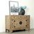 Vintage Sideboard with 2 Doors & 9 drawers Weathered Natural