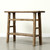 Approx. 44.5 Inches Long Console with Shelf Weathered Natural
