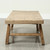 Vintage Coffee Table 46.1Wx18.1Dx13H Pinewood Weathered Natural