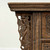 Antique  entrance table with 5 drawers 42.1"x17.7"x33.9"H Elmwood