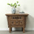 Antique  entrance table with 5 drawers 42.1"x17.7"x33.9"H Elmwood