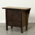 Antique  Entrance  Cabinet  Weathered Natural 38.6"x16.9"x33.9"H Walnut Wood