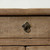 Antique  Entrance  Cabinet  Weathered Natural 38.6"x16.9"x33.9"H Walnut Wood