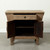 Antique  Entrance  Cabinet  Weathered Natural 38.6"x16.9"x33.9"H Walnut Wood