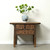 Antique  Entrance Table with 3 Drawers 40.2"x19.7"x31.5"H Elmwood