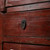 Antique Red Lacquer Lattice Door Cabinet 39"x25.6"x74.4"H