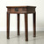 Antique Beechwood  Side Table 22"x21.7"x31.5"H