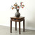 Antique Beechwood  Side Table 22"x21.7"x31.5"H