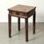Antique Beechwood  Side Table 22"x21.7"x31.5"H