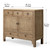 Antique  Sideboard with 5 Drawers & 2 Doors 43.3"x16.5"x37.4"H Elmwood