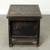 Vintage  Low Storage Coffee Table Distressed Black 25.2"x18.9"x19.7"H Elmwood
