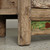 Vintage Hand-Painted Floral Sideboard  60.6"x17.3"x35"H