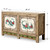 Vintage Hand-Painted Floral Sideboard  60.6"x17.3"x35"H