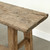 Approx. 44.9 Inches Long Console with Shelf Elmwood Weathered Natural