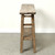 Approx. 44.9 Inches Long Console with Shelf Elmwood Weathered Natural