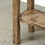 Approx. 44.9 Inches Long Console with Shelf Elmwood Weathered Natural