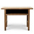 Approx.42.5 Inches Vintage Table with Storage Weathered Natural