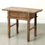 Approx.42.5 Inches Vintage Table with Storage Weathered Natural