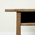 Approx.43.7 Inches Vintage Table with Storage Weathered Natural