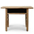 Approx.43.7 Inches Vintage Table with Storage Weathered Natural