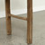 Approx.42.5 Inches Vintage Table with Storage Weathered Natural