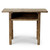 Approx.42.5 Inches Vintage Table with Storage Weathered Natural