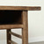 Approx.40.9 Inches Vintage Table with Storage Weathered Natural