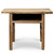 Approx.40.9 Inches Vintage Table with Storage Weathered Natural