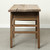 Approx.40.9 Inches Vintage Table with Storage Weathered Natural