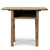 Approx.39 Inches Vintage Table with Storage Weathered Natural