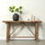Vintage Console Table Weathered Natural 60.2" x 11.8" x 31.5"H