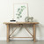Vintage Console Table Weathered Natural  57.5" x 11.8" x 31.5"H