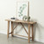 Vintage Console Table Weathered Natural  57.5" x 11.8" x 31.5"H