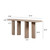 Sorrento Console Table-94" Weathered Natural