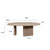 Sorrento Coffee Table-48" Round Weathered Natural