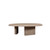 Sorrento Coffee Table-60" Round Weathered Natural