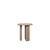 Sorrento Side Table-22" Weathered Natural