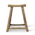 Vintage Rustic Stool 20.5H 13.8W 8.3D